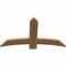 Ekena Millwork Bellingham Timber Gable Bracket, Western Red Cedar, 48"W x 28"H x 1 1/2"D x 5 1/2"F, 14/12 Pitch GBW048X28X0206BEL00SWR - alternate 5